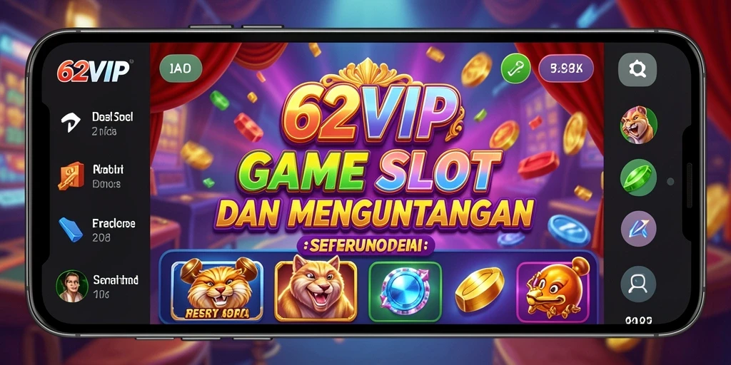 Gameplay menakjubkan di 62VIP dengan beragam tema Slot.