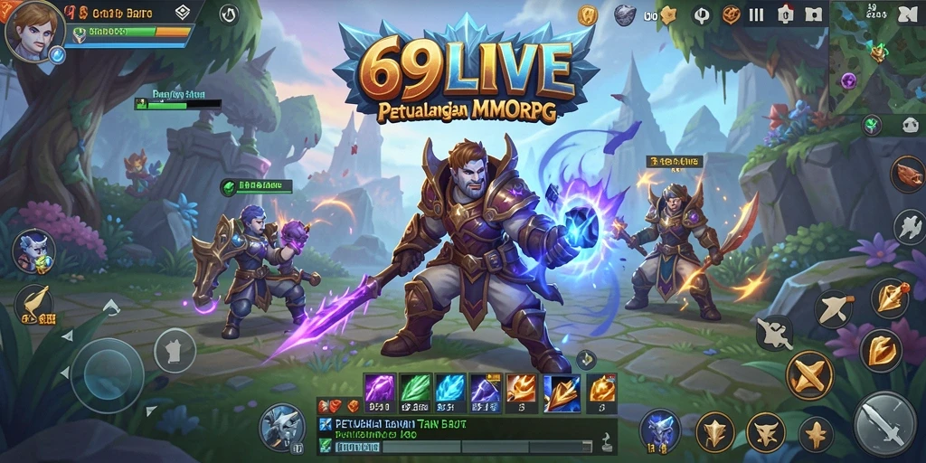Gameplay menakjubkan dalam 69LIVE yang memikat pemain.