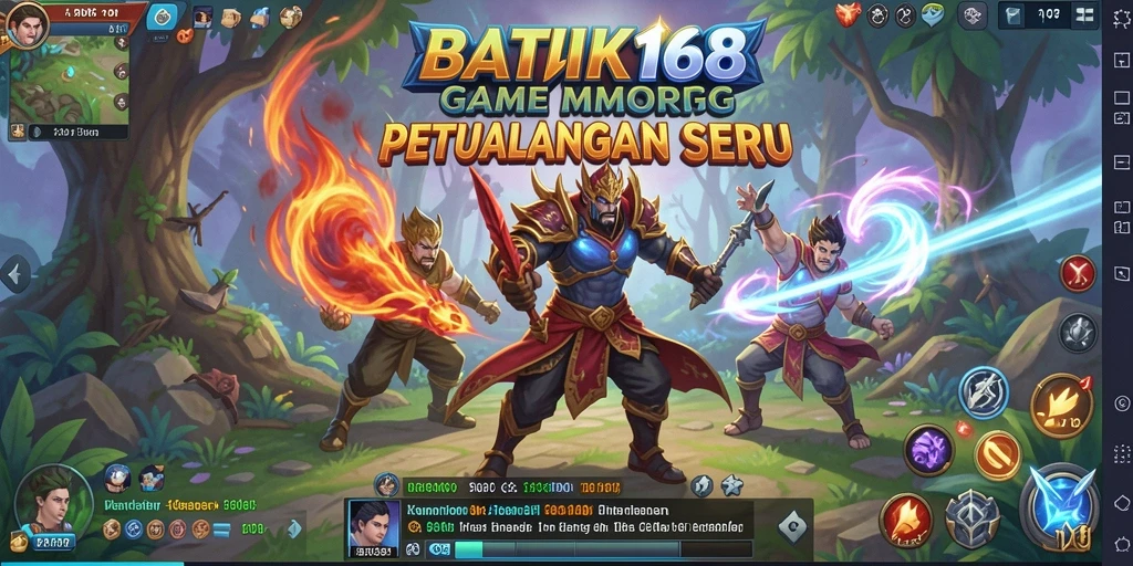 Tampilan gameplay BATIK168 yang memikat dan penuh aksi.