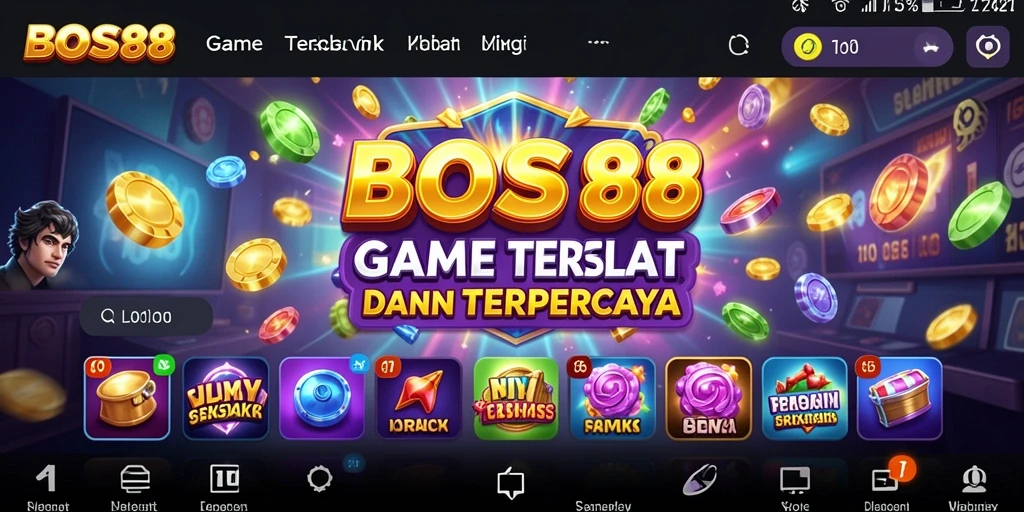 Screenshot gameplay <strong>BOS88</strong> yang menampilkan slot yang mengasyikkan.