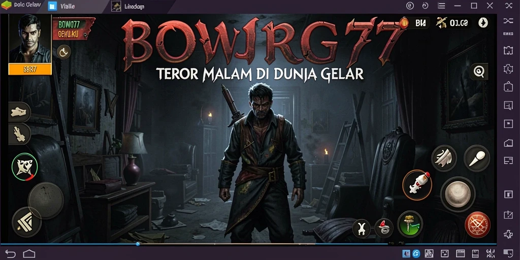 Tampilan gameplay menegangkan di BOWO77, siap menghadapi ketakutan.
