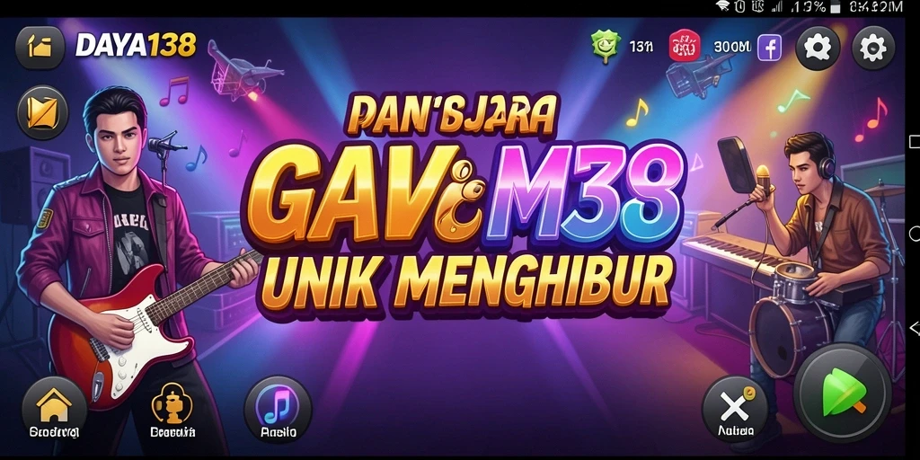 Tampilan gameplay DAYA138 yang menakjubkan dengan beragam alat musik.