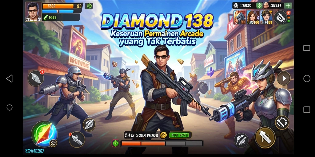 Tampilan gameplay seru dan penuh aksi di <strong>DIAMOND138</strong>