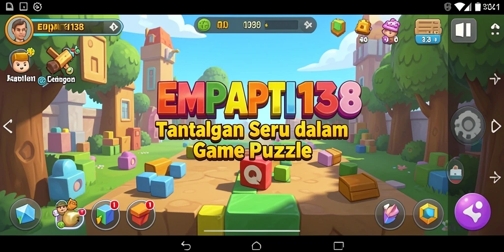 Screenshot utama EMPATI138 menampilkan gameplay Puzzle yang menarik.