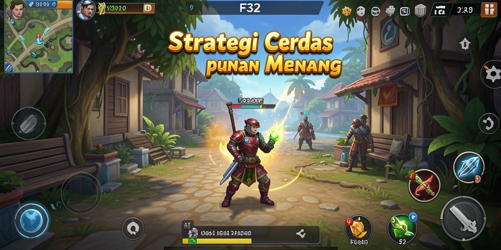 Tampilan gameplay F32 yang menegangkan dan penuh strategi.