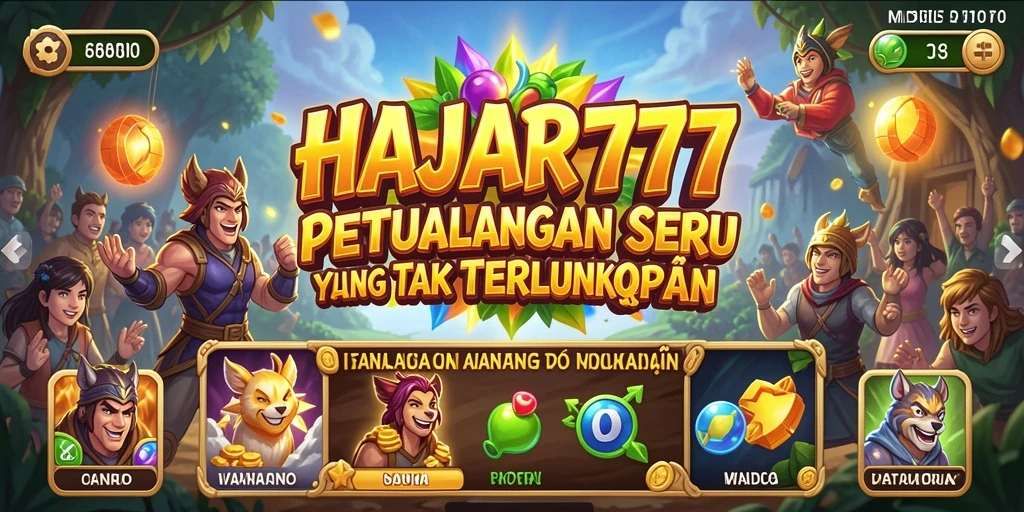 Gameplay menarik HAJAR777 yang penuh petualangan dan tantangan.