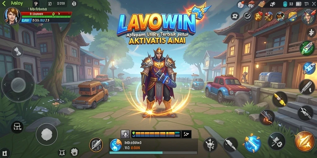 Tampilan antarmuka LAVOWIN yang ramah pengguna dan fungsional.