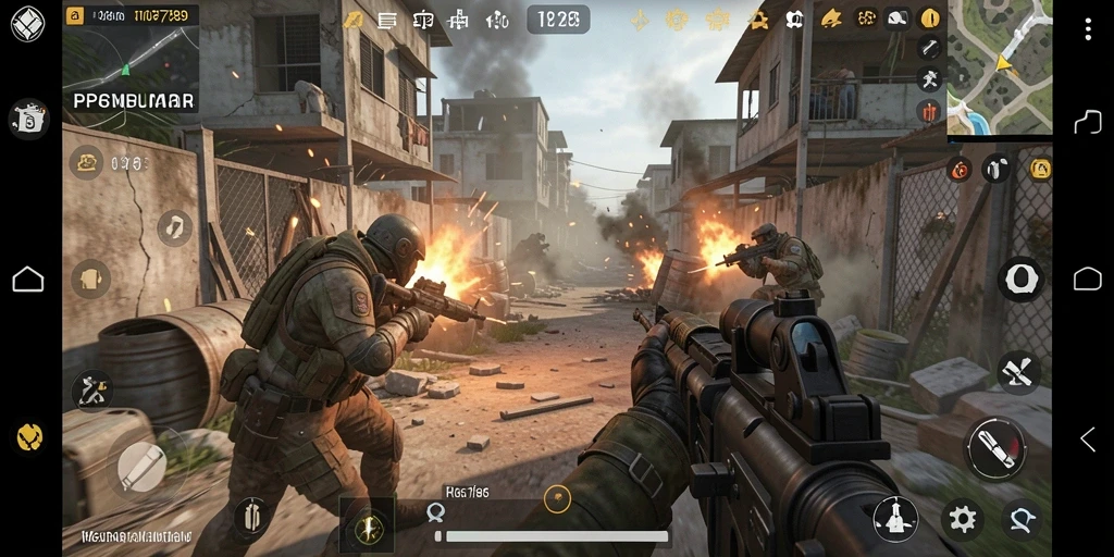Gameplay intens di RP6789 dengan adegan pertempuran yang seru.