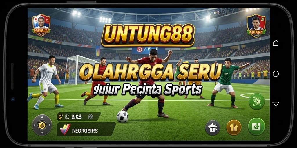 Screenshot gameplay UNTUNG88 menampilkan aksi olahraga yang mendebarkan.